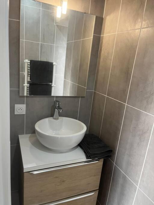 Verdi Studio Cosy Au Calme Parking Gratuit Chasse-sur-Rhône Esterno foto
