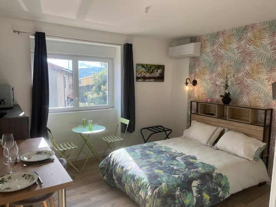 Verdi Studio Cosy Au Calme Parking Gratuit Chasse-sur-Rhône Esterno foto